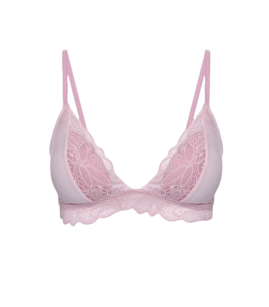 Pinl Lace Bra